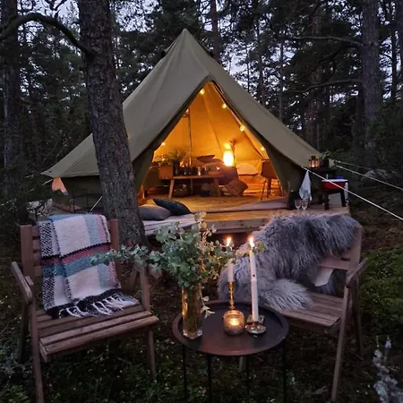 Braennskaer & Glamping Hytte Pargas